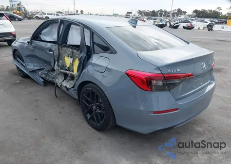 2024 Honda Civic Sport из США, поврежденный, VIN 2HGFE2F50RH561917